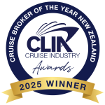 WINNER – CRUISE BROKER OF THE YEAR NEW ZEALAND TS Travel - Luxury Travel & Cruise Specialist NZ